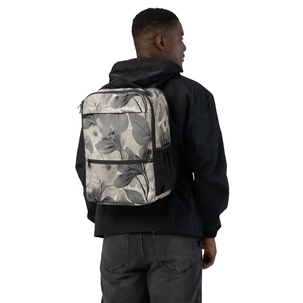 Silverleaf Sonata on Utility Backpack — Back