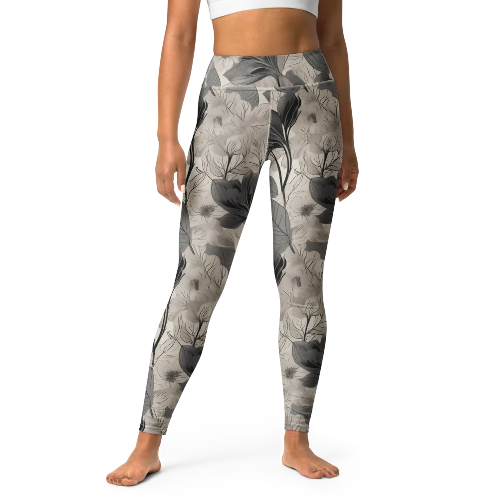 Silverleaf Sonata on Yoga Leggings — Front