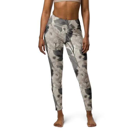 Silverleaf Sonata on a Yoga Leggings