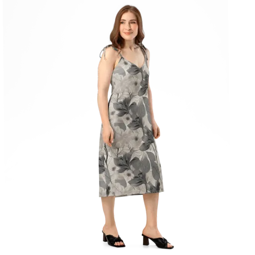 Silverleaf Sonata on a Slip Dress