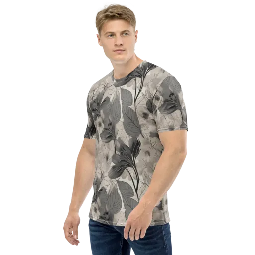 Silverleaf Sonata on a Men's Crew Neck T-Shirt