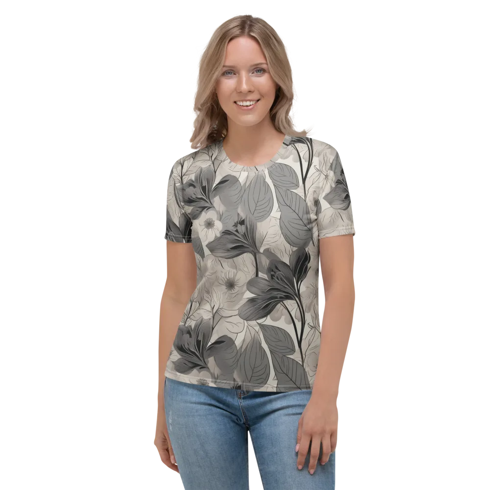 Silverleaf Sonata on Women's Crew Neck T-Shirt — Front