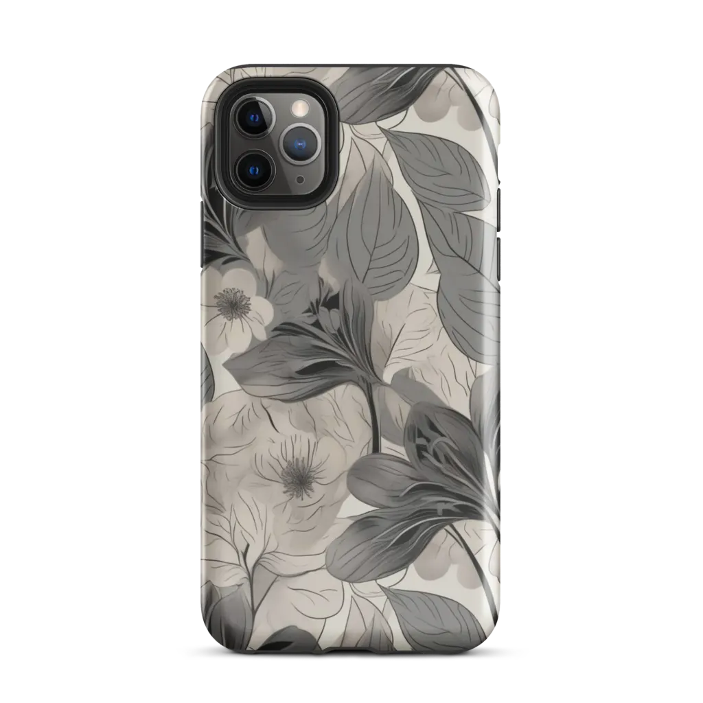 Silverleaf Sonata on Tough Case for iPhone® — Front