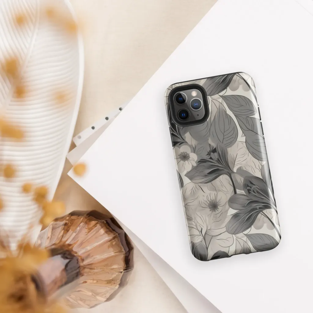 Silverleaf Sonata on Tough Case for iPhone® — Front