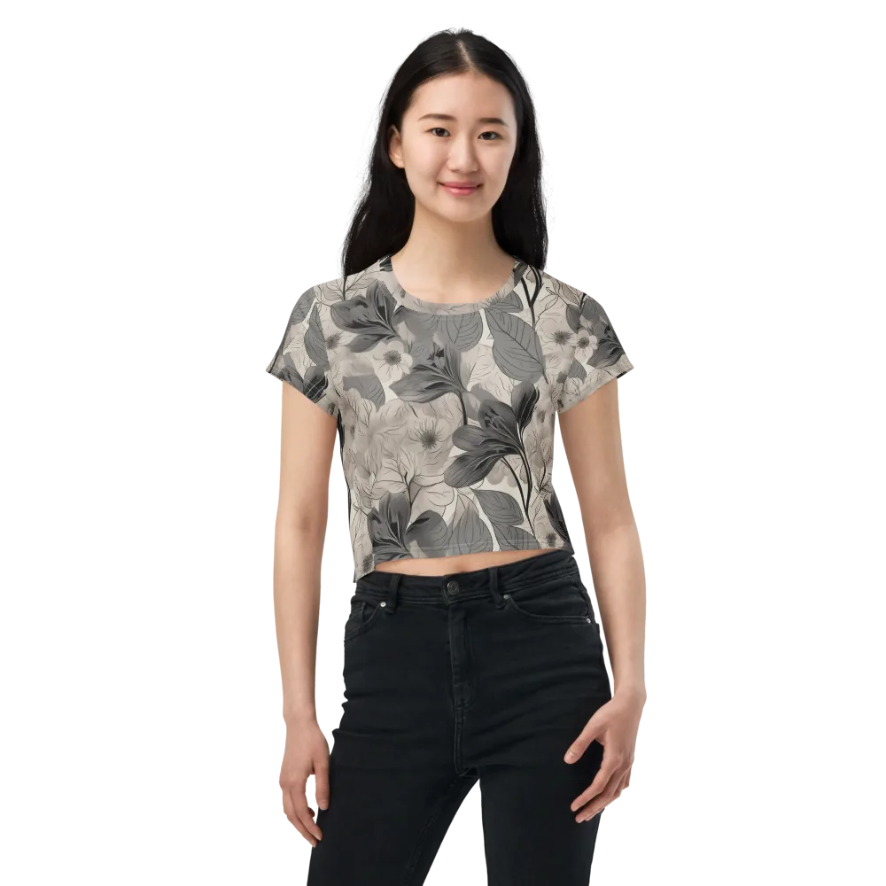 Silverleaf Sonata on Crop Tee — Front