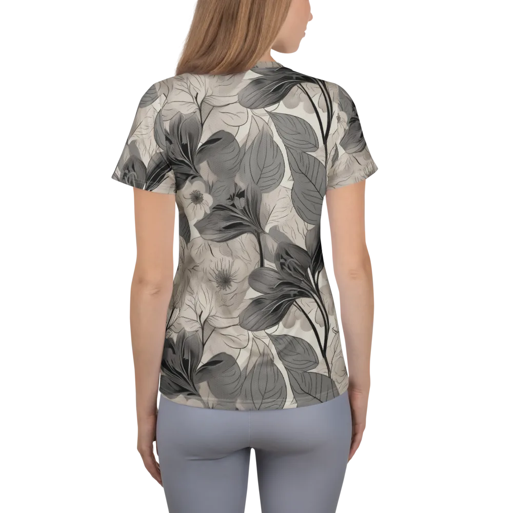 Silverleaf Sonata on Women's Athletic T-Shirt — Back