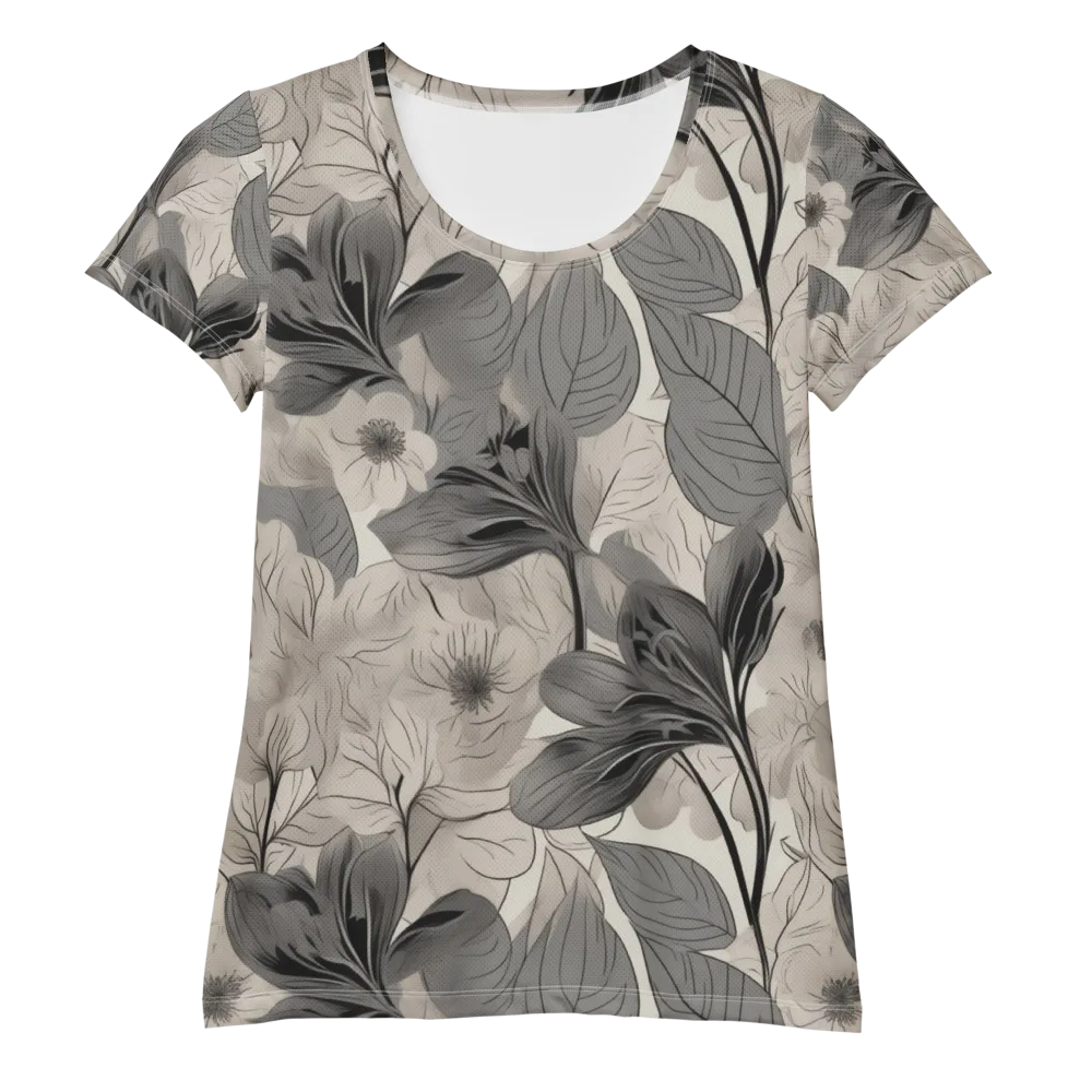 Silverleaf Sonata on Women's Athletic T-Shirt — Front