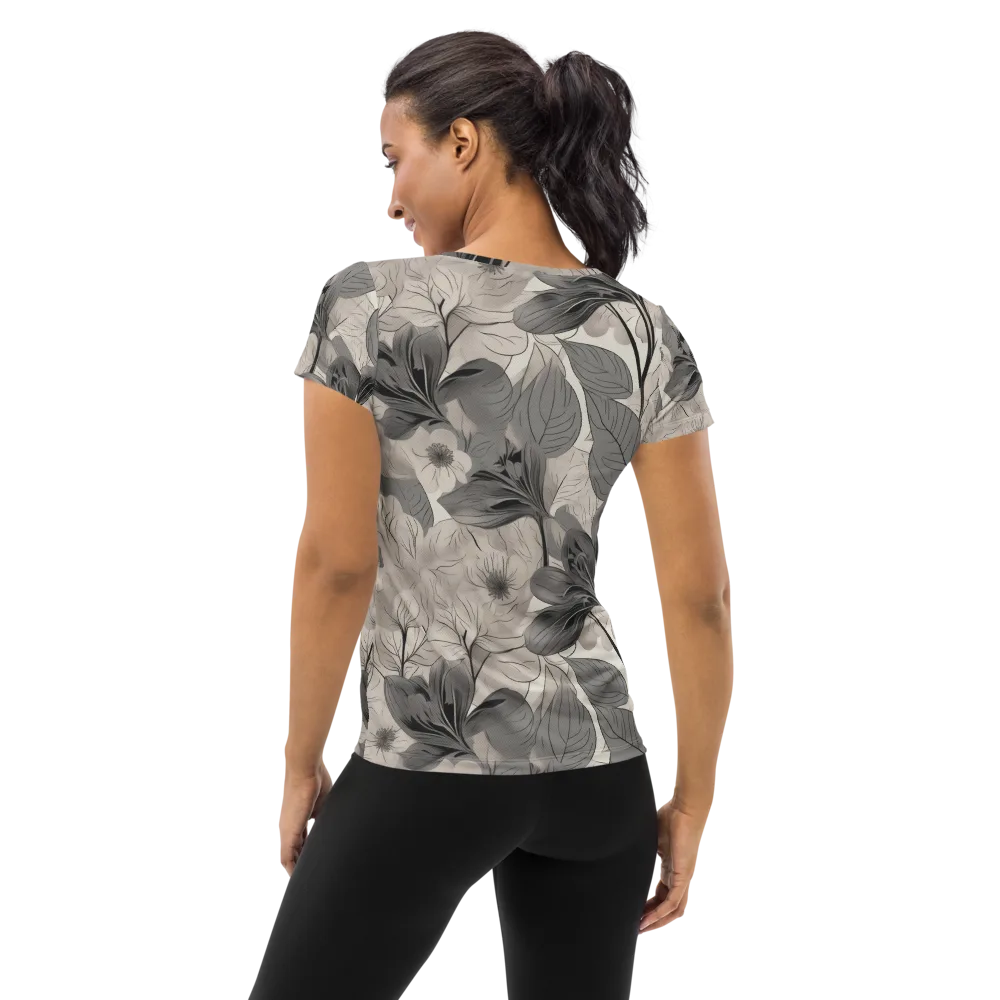 Silverleaf Sonata on Women's Athletic T-Shirt — Back