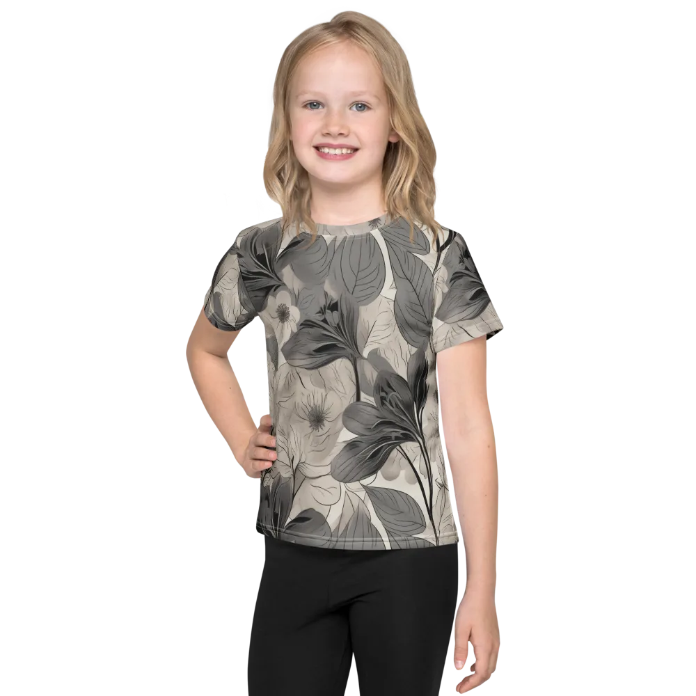 Silverleaf Sonata on Kids Crew Neck T-Shirt — Front