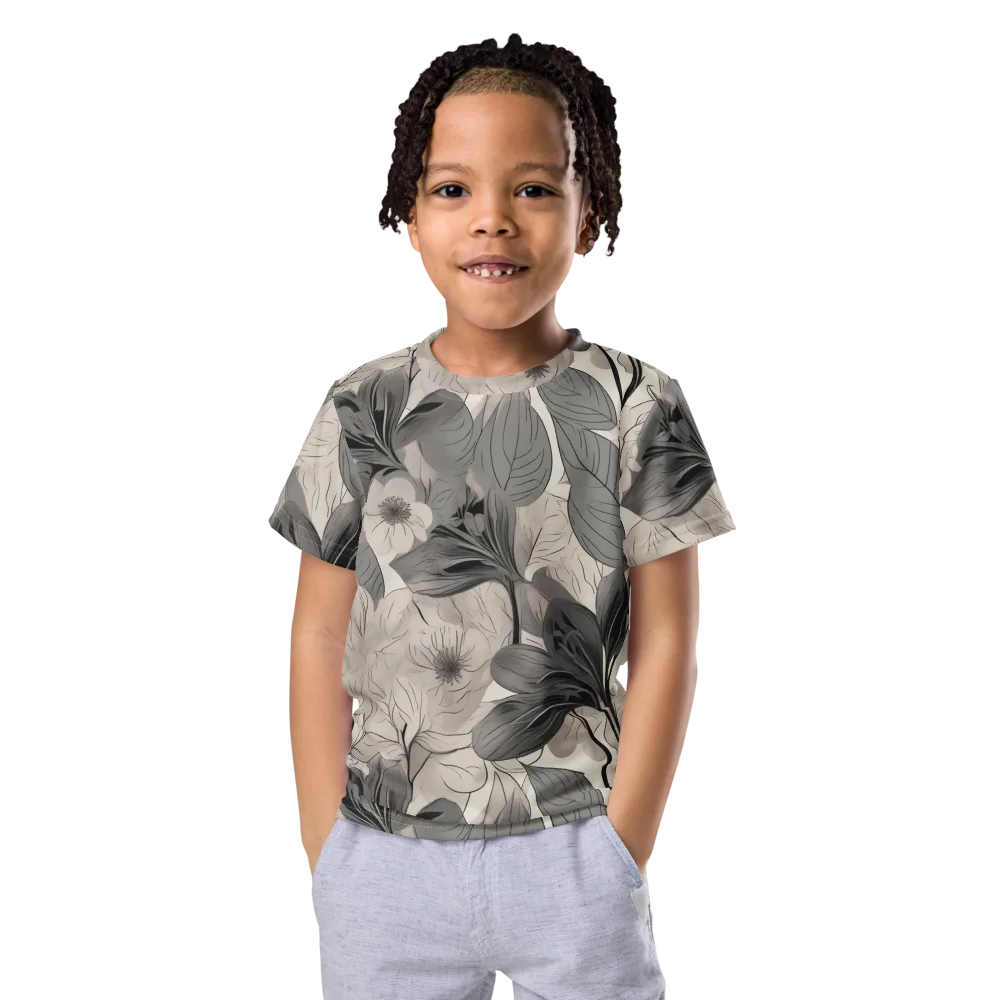 Silverleaf Sonata on Kids Crew Neck T-Shirt — Front
