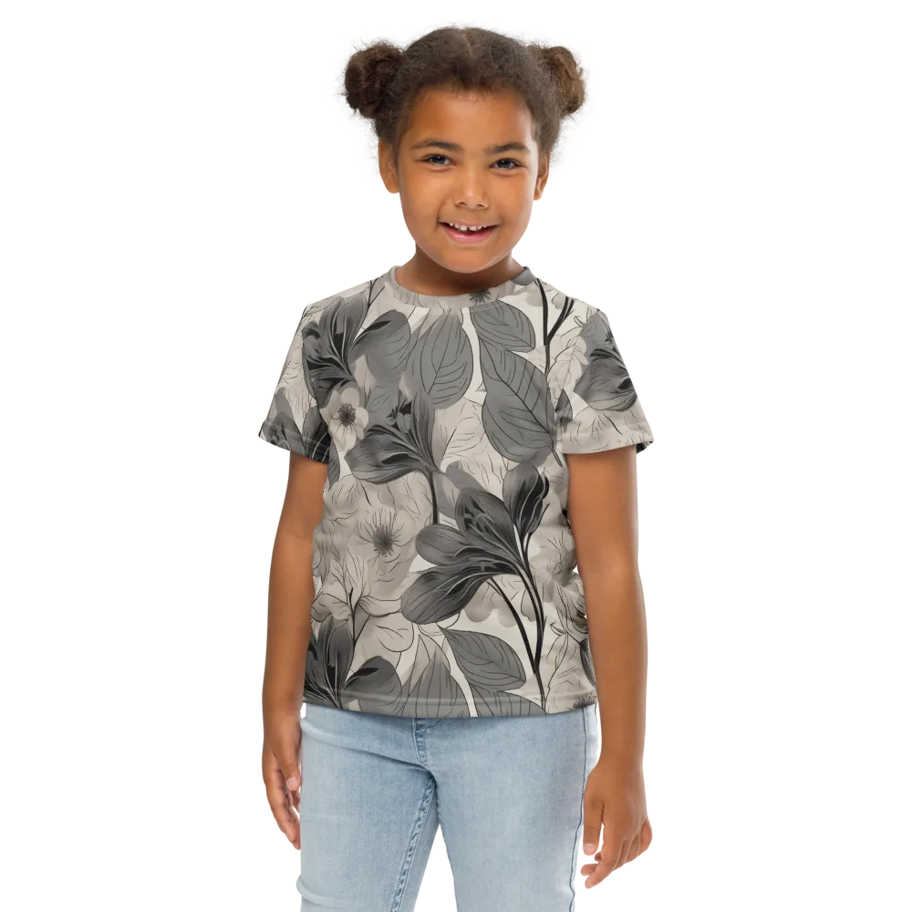 Silverleaf Sonata on Kids Crew Neck T-Shirt — Front