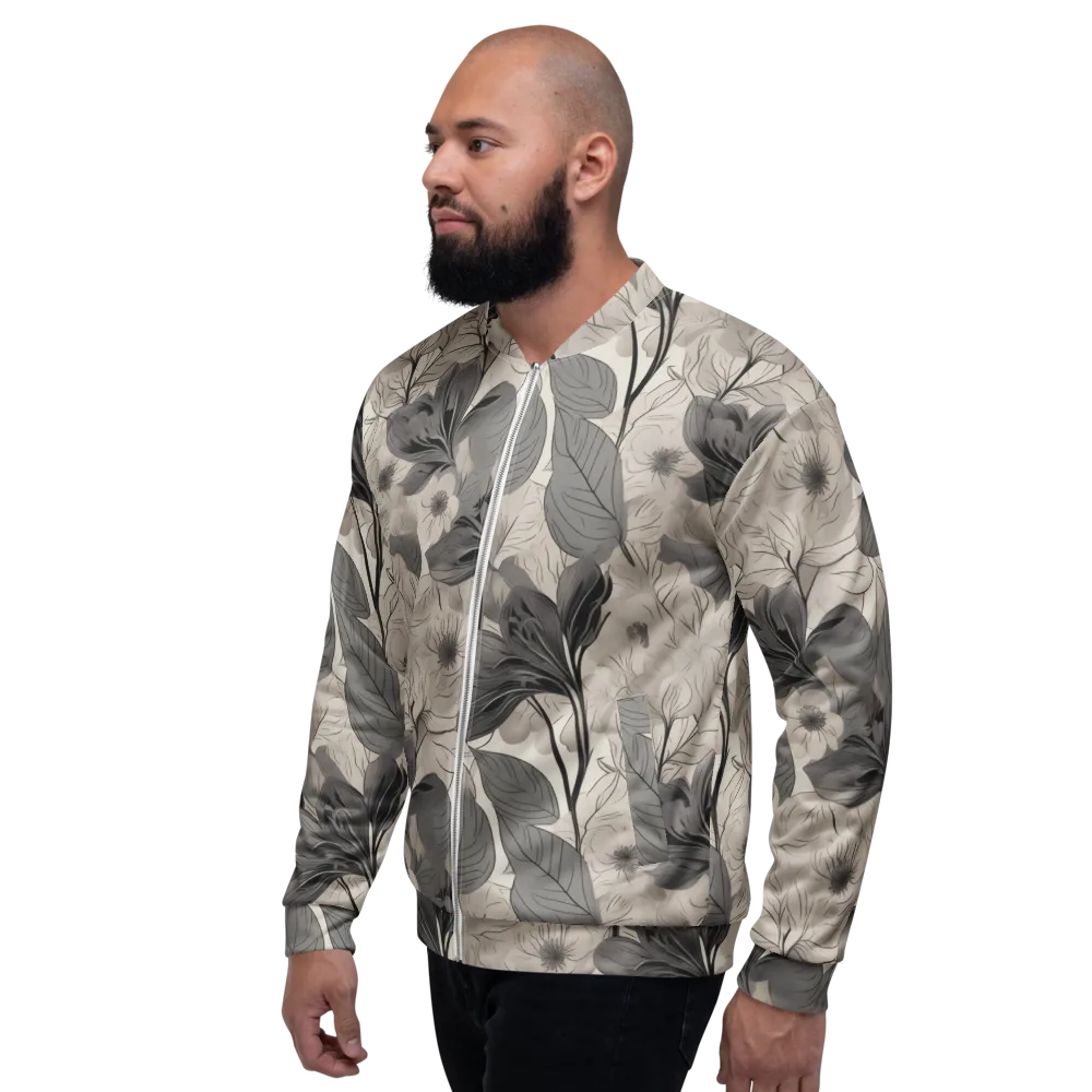 Silverleaf Sonata on Bomber Jacket — Left