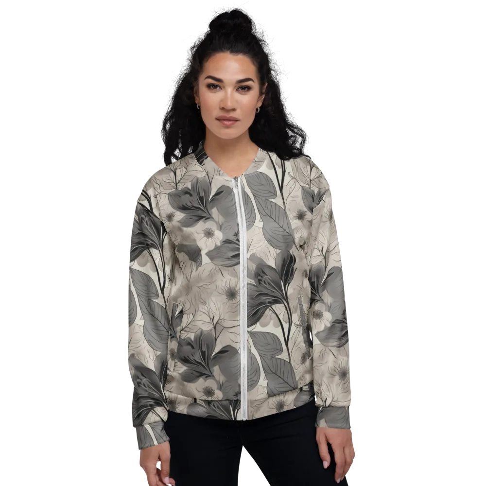 Silverleaf Sonata on Bomber Jacket — Front