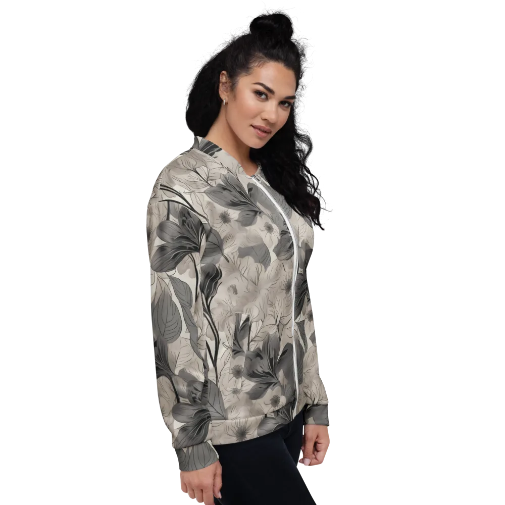 Silverleaf Sonata on Bomber Jacket — Right