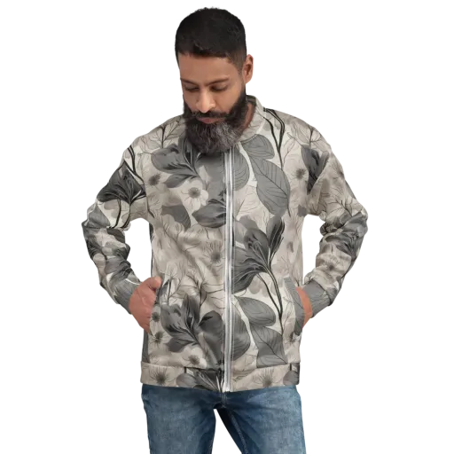 Silverleaf Sonata on a Bomber Jacket