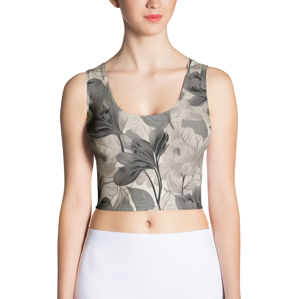Silverleaf Sonata on Crop Top — Front