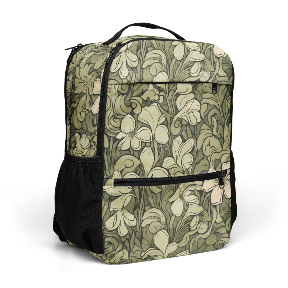Olive Garden Hymn on Utility Backpack — Right Front
