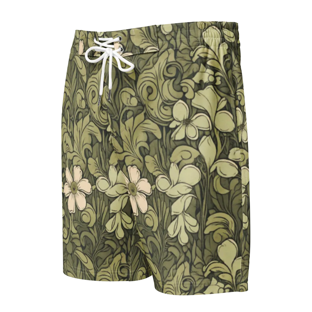 Olive Garden Hymn on Men's Board Shorts — Front