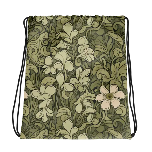 Olive Garden Hymn on a Drawstring Bag
