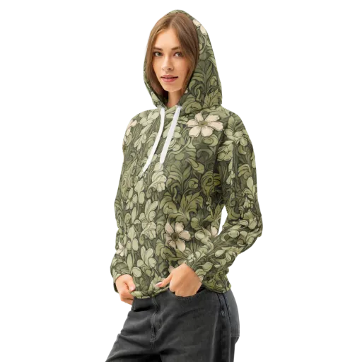 Olive Garden Hymn on a Cotton Hoodie