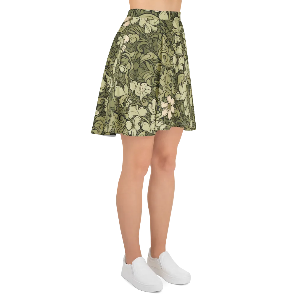 Olive Garden Hymn on Skater Skirt — Right