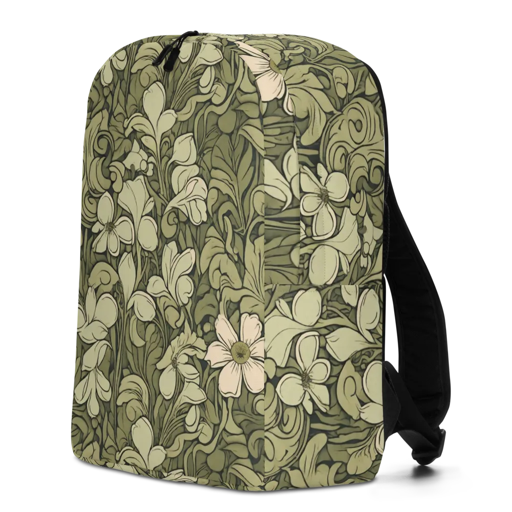Olive Garden Hymn on Minimalist Backpack — Left