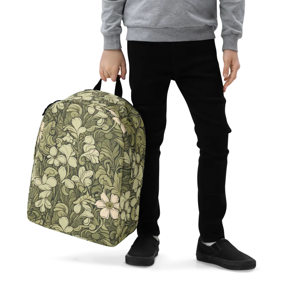 Olive Garden Hymn on Minimalist Backpack — Zoomed-in