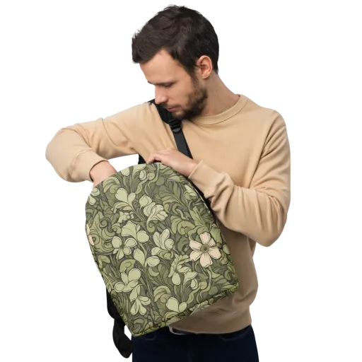 Olive Garden Hymn on a Minimalist Backpack