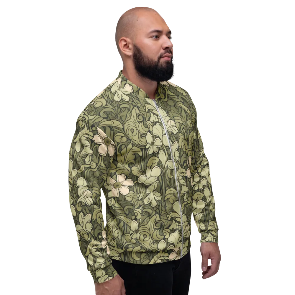 Olive Garden Hymn on Bomber Jacket — Right