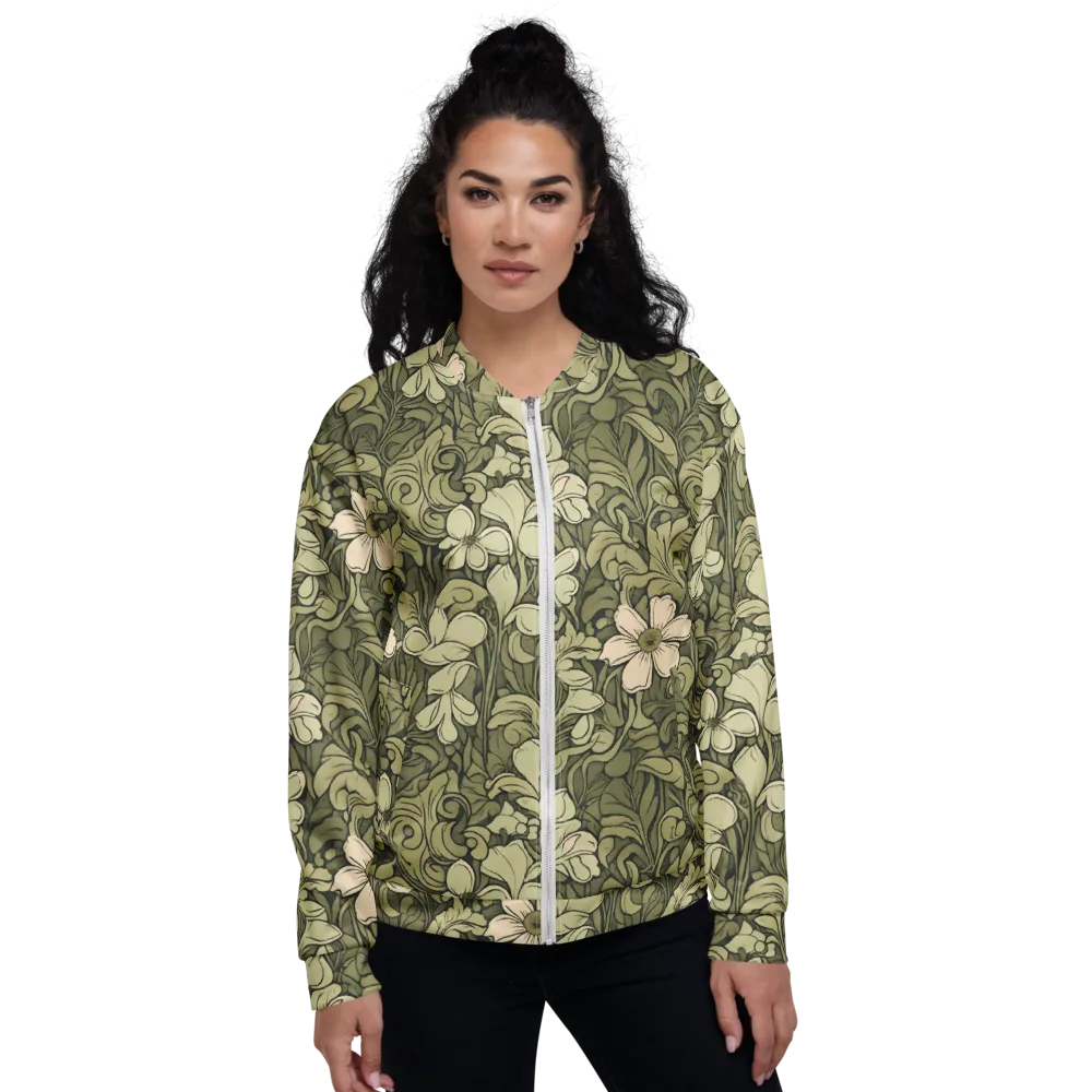 Olive Garden Hymn on Bomber Jacket — Front