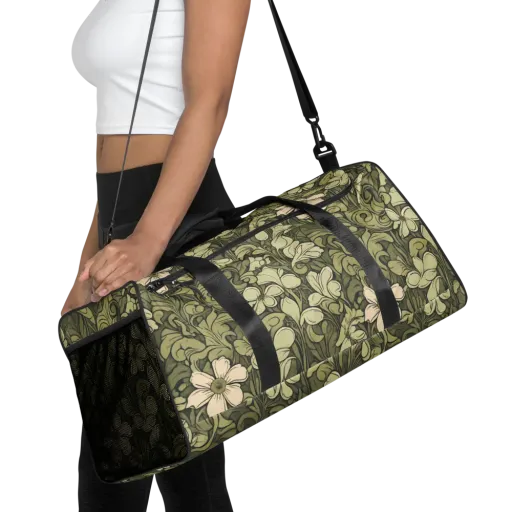 Olive Garden Hymn on a Duffle Bag