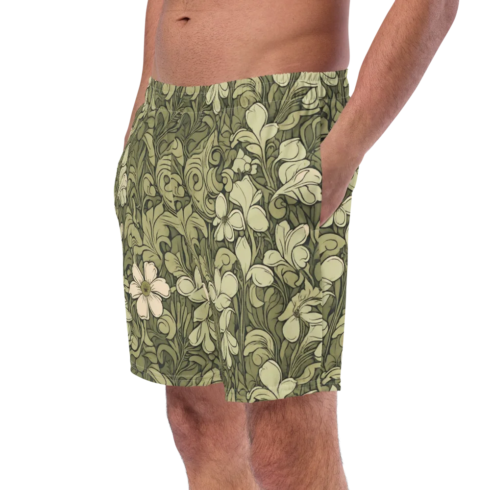 Olive Garden Hymn on Swim Trunks — Left Front