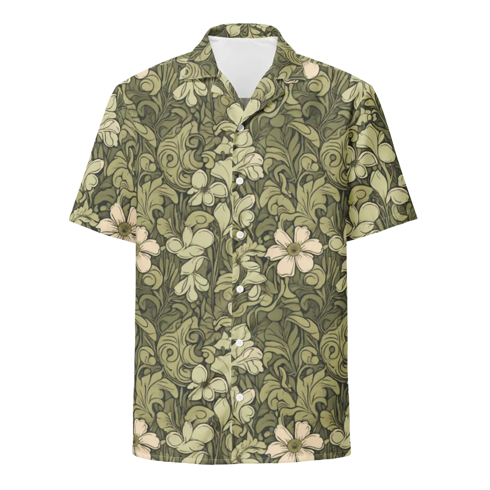 Olive Garden Hymn on Button Shirt — Front