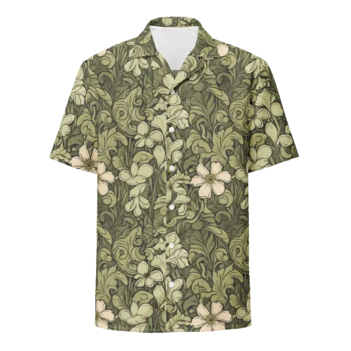 Olive Garden Hymn on a Button Shirt