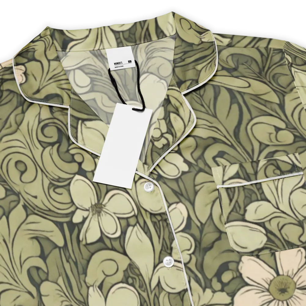 Olive Garden Hymn on Women's Short Sleeve Pajama Top — Product details
