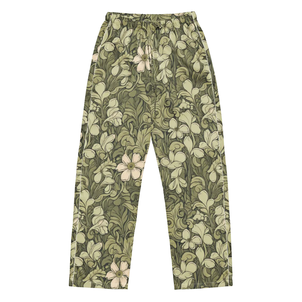 Olive Garden Hymn on Women's Pajama Pants — Front