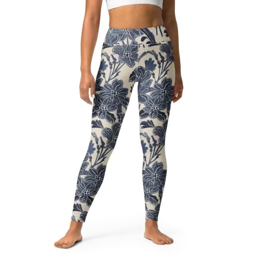 Bluebell Ledger on a Yoga Leggings