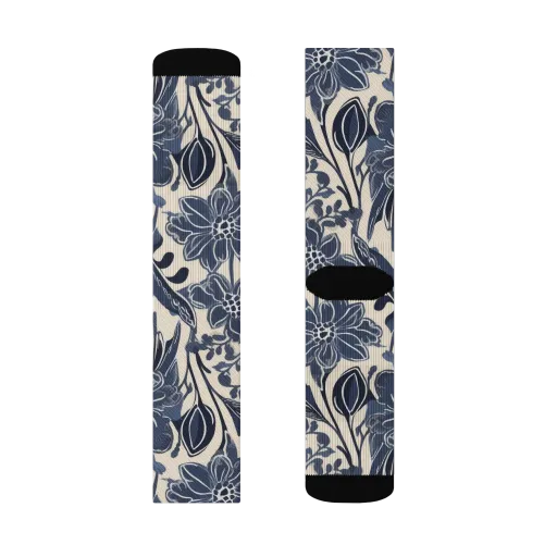 Bluebell Ledger on a Socks