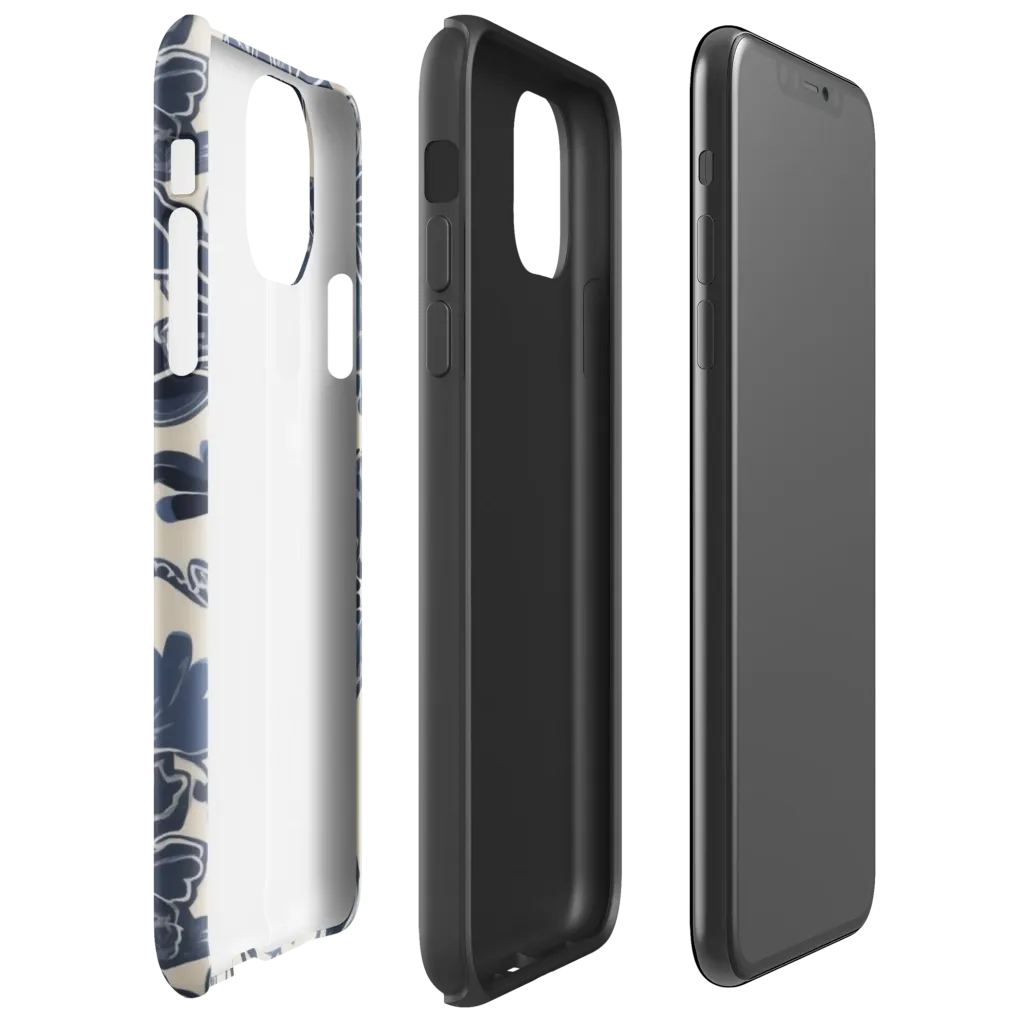 Bluebell Ledger on Tough Case for iPhone® — Right