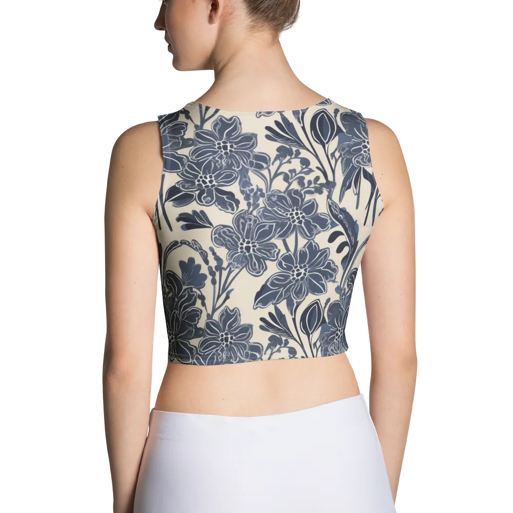 Bluebell Ledger on Crop Top — Back