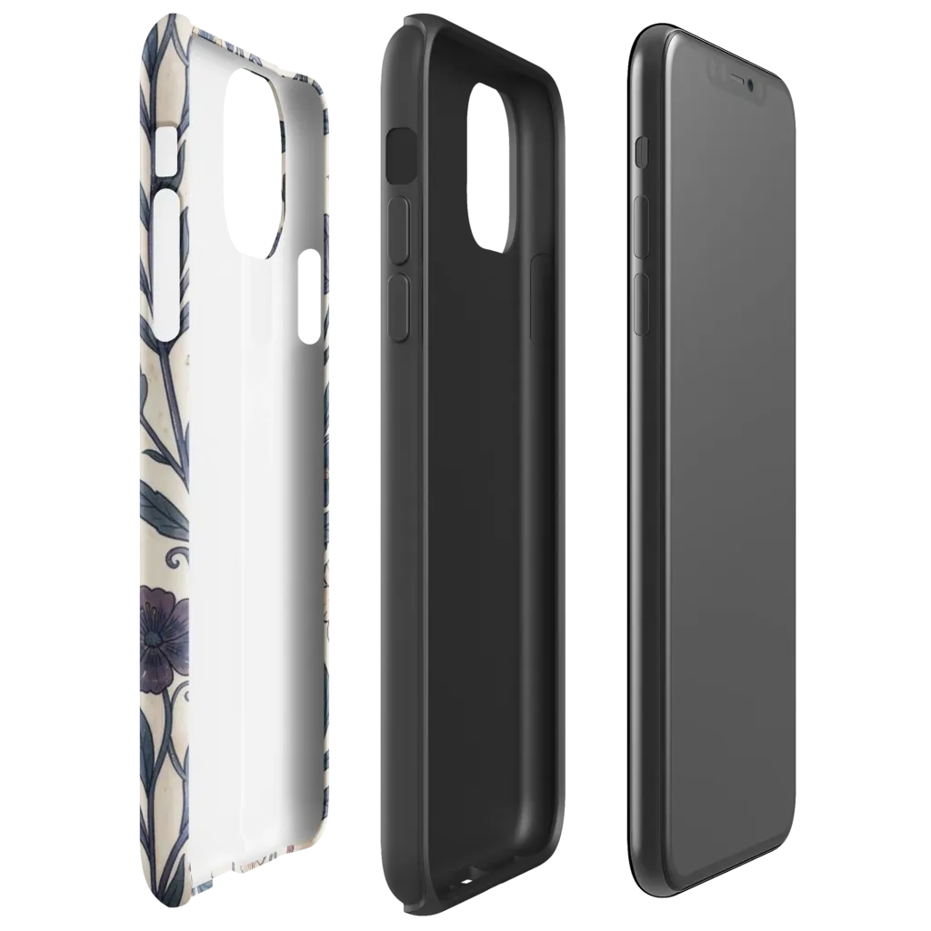 Dusk Garden on Tough Case for iPhone® — Right