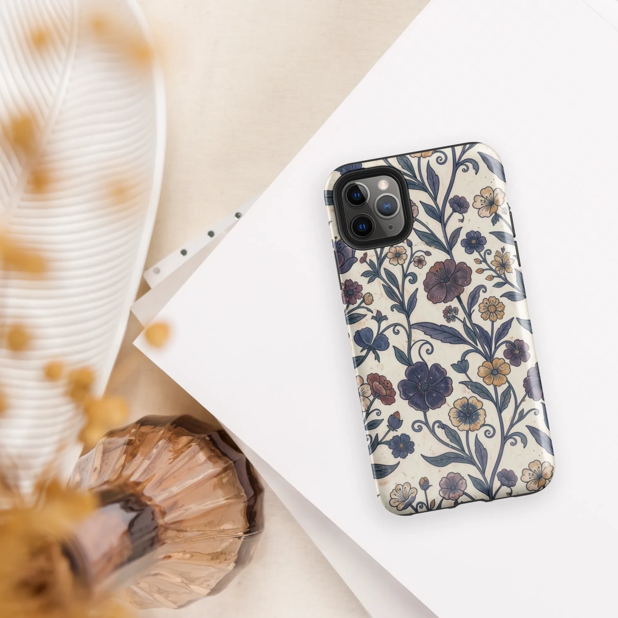 Dusk Garden on Tough Case for iPhone® — Front