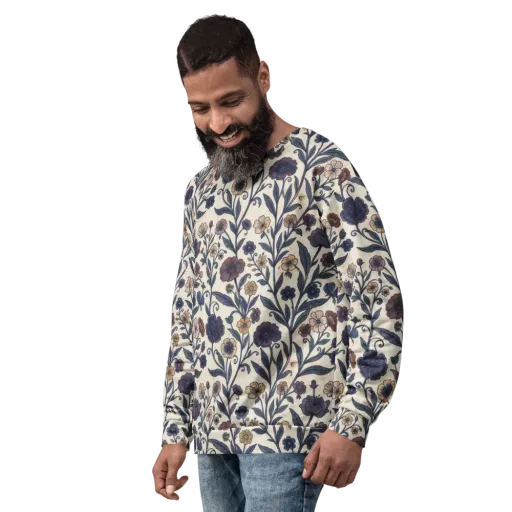 Dusk Garden on a Sweatshirt