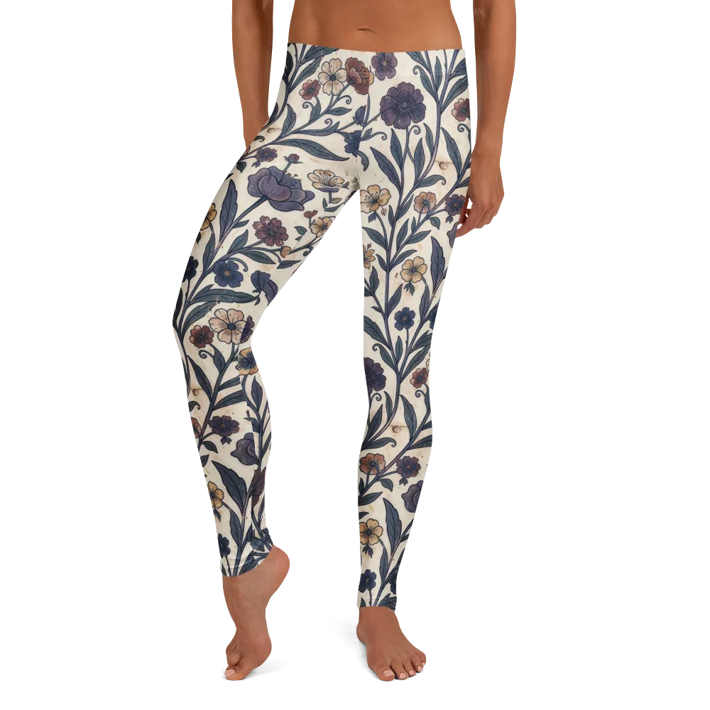 Dusk Garden on Leggings — Front