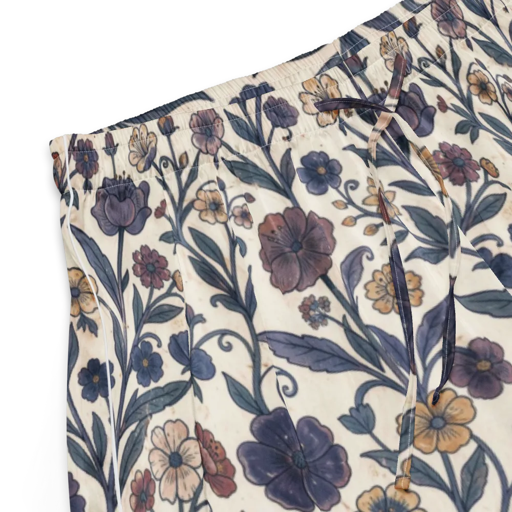 Dusk Garden on Women's Pajama Shorts — Product details