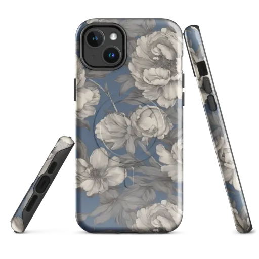Blue Garden Reverie on a MagSafe Tough Case for iPhone®