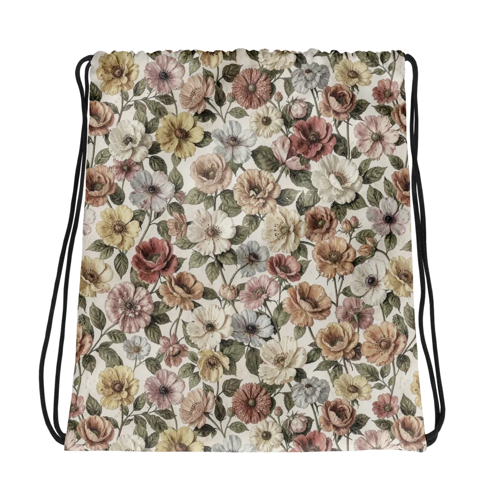 Heirloom Garden on Drawstring Bag — Photo