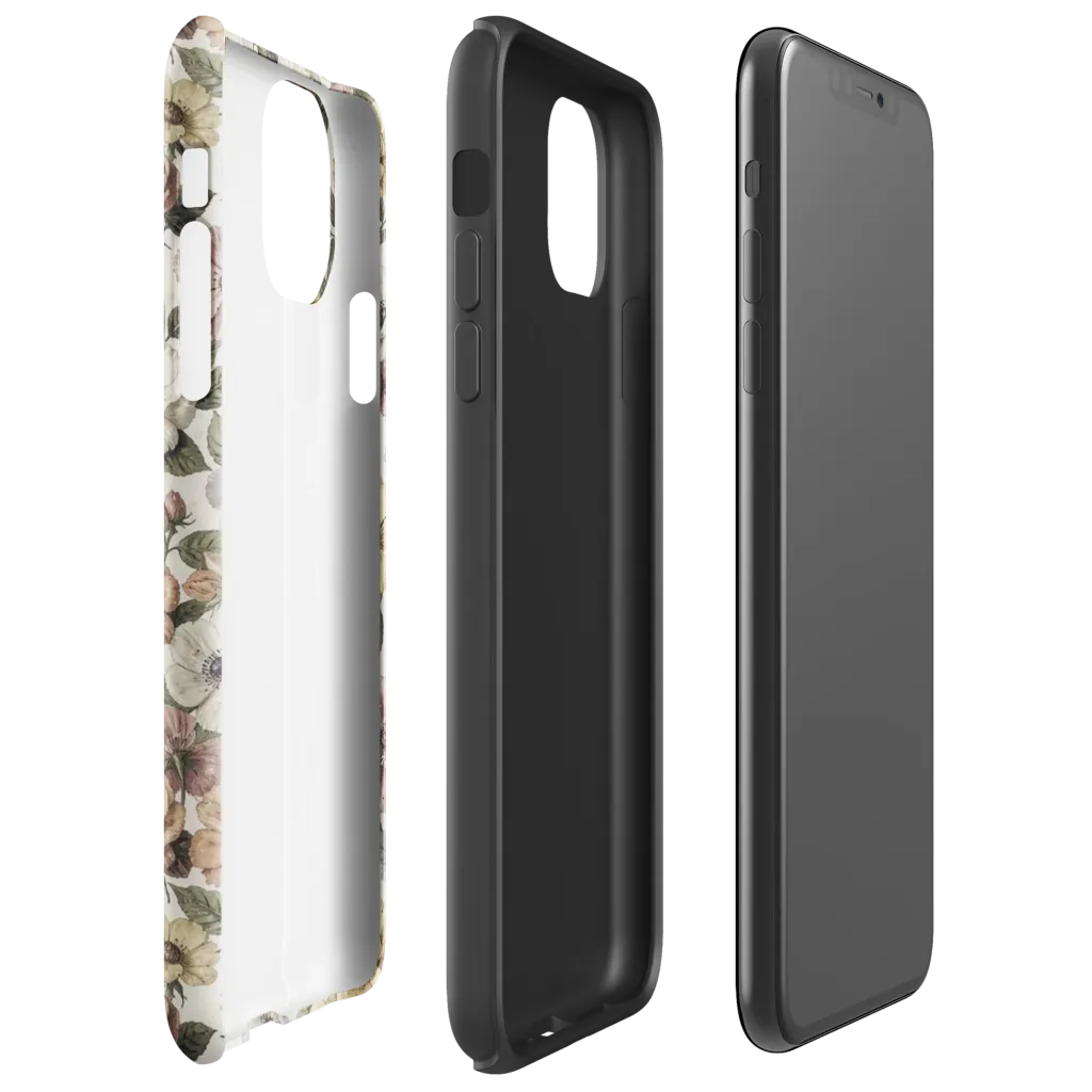 Heirloom Garden on Tough Case for iPhone® — Right