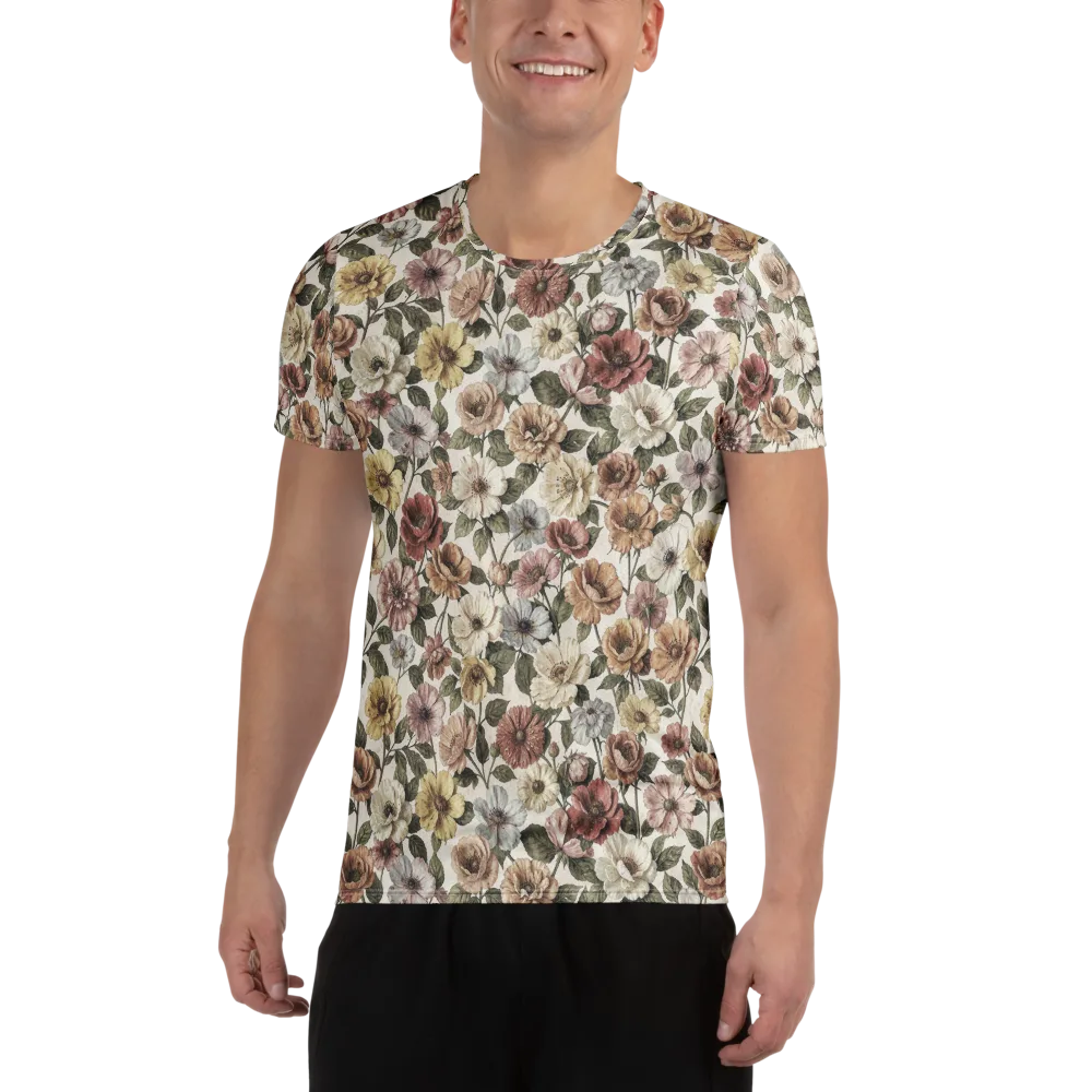 Heirloom Garden on Men's Athletic T-Shirt — Front