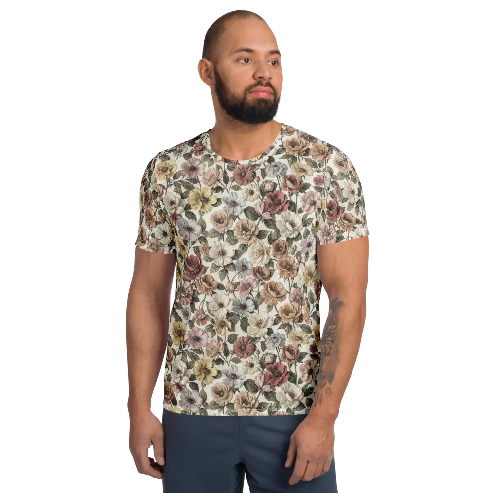 Heirloom Garden on Men's Athletic T-Shirt — Front